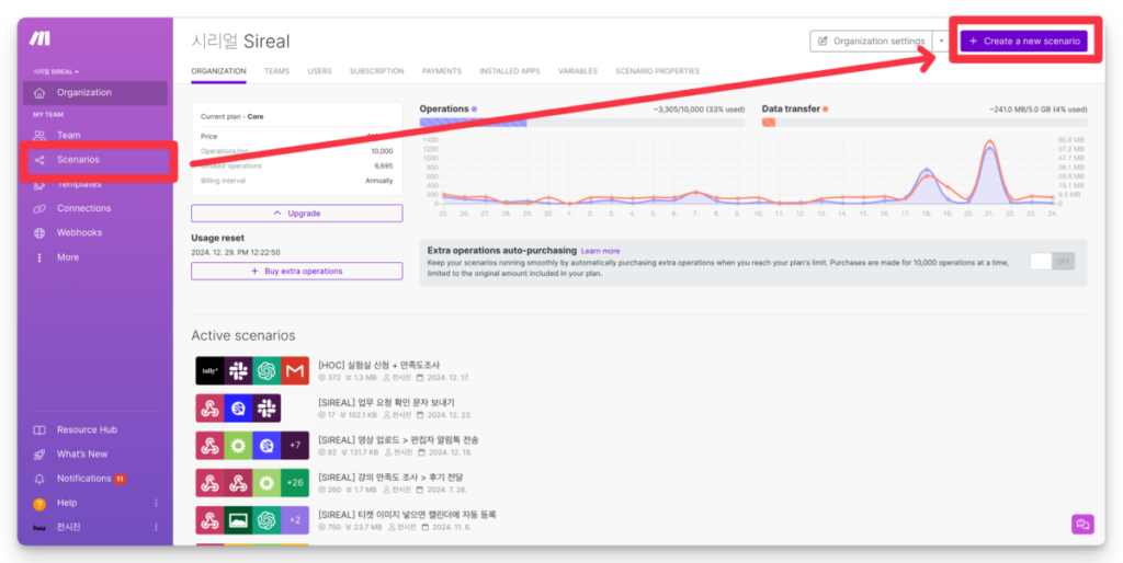 [최종] Make를 활용하여 티켓 일정 구글 캘린더에 등록하기 업무 자동화_3